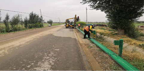 縣交通運輸局扎實開展農(nóng)村公路夏季集中養(yǎng)護工作